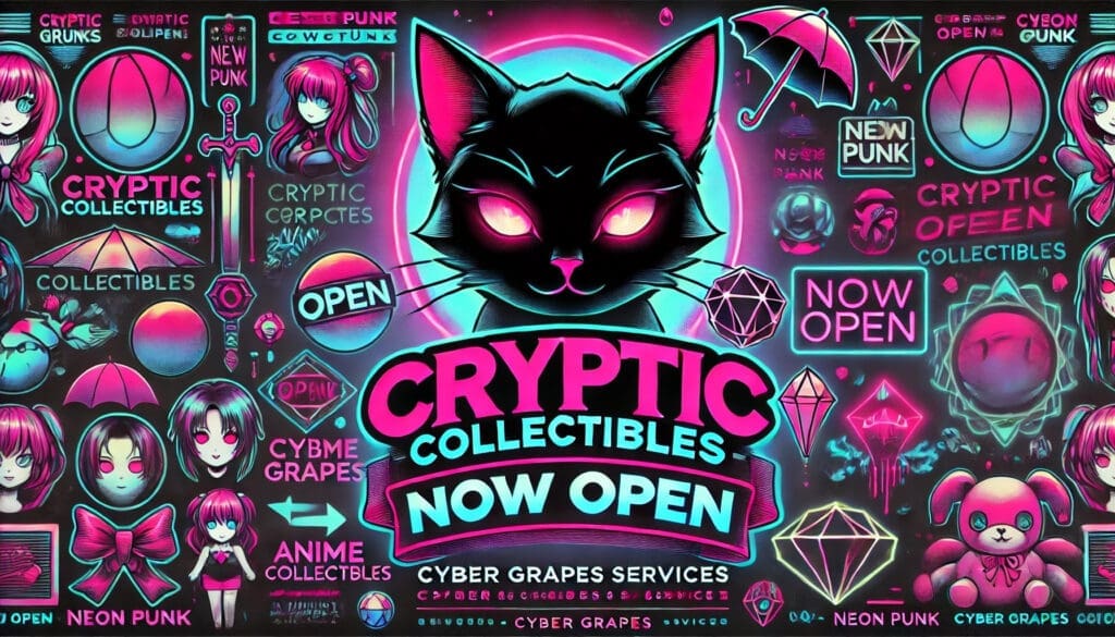 Featured Image to Announce Cryptic Collectibles