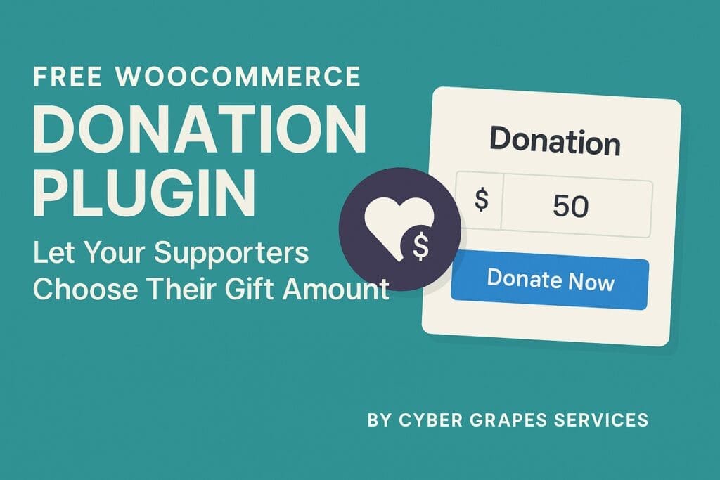 Free WooCommerce Donation Plugin