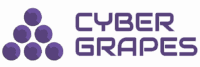 Cyber Grapes Logo Beta Filled 20251015 Purple Horizontal v2